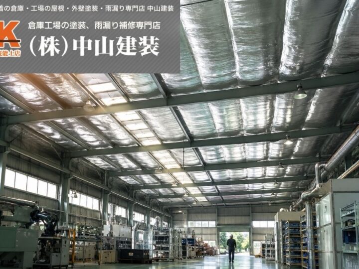 厚木市・大和市の工場で天井遮熱シートを施工するには？屋根上施工との違いと確認点