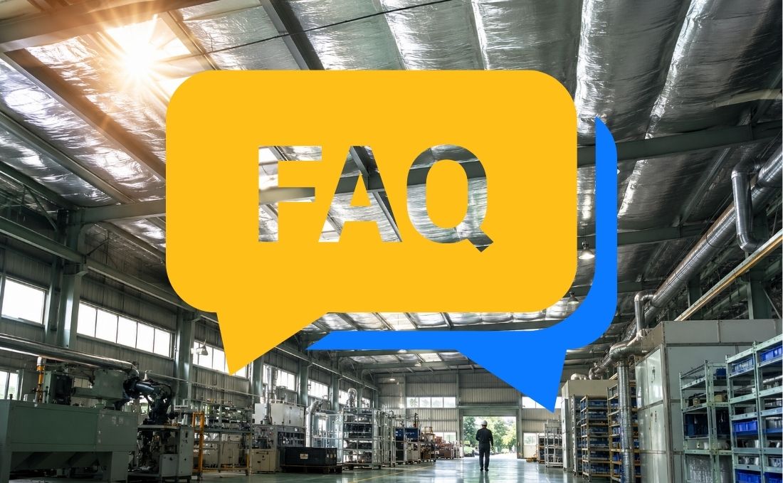 FAQ|工場の天井遮熱シートでよくある質問