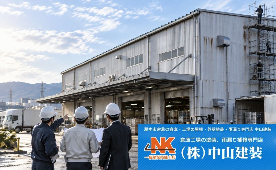 厚木市・大和市の工場修繕・メンテナンスは中山建装へご相談ください